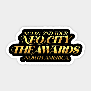 NCT 127 Neo City Awards Tour Sticker